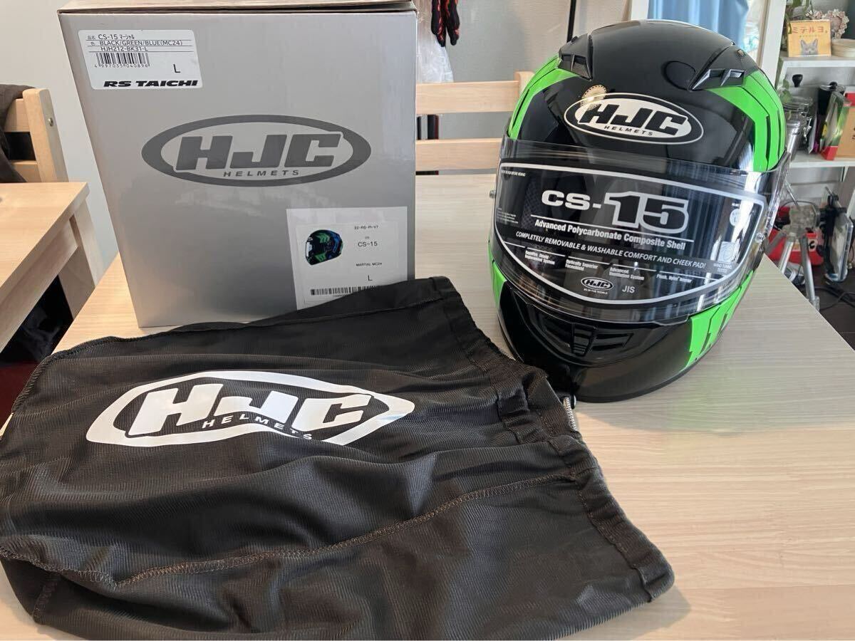 HJC (エイチジェーシー) フルフェイスヘルメット SIZE L CS-15