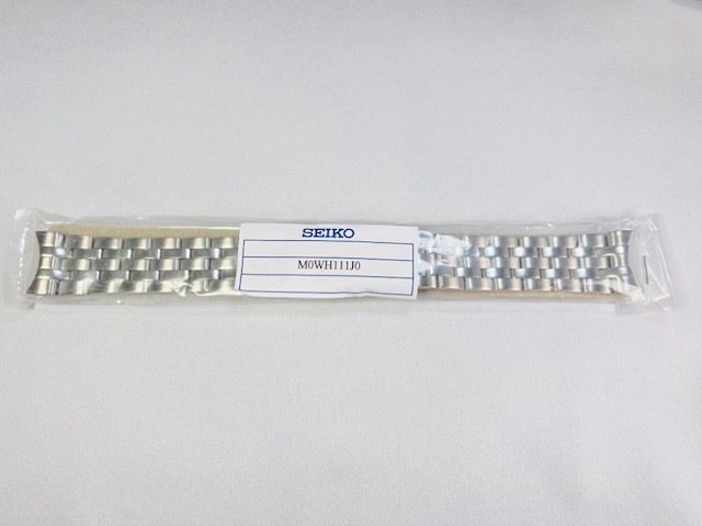 M0WH111J0 SEIKO Presage 20mm original stainless steel breath SARX021/SARX023/6R15-02Y0 for Kuroneko .. packet free shipping 