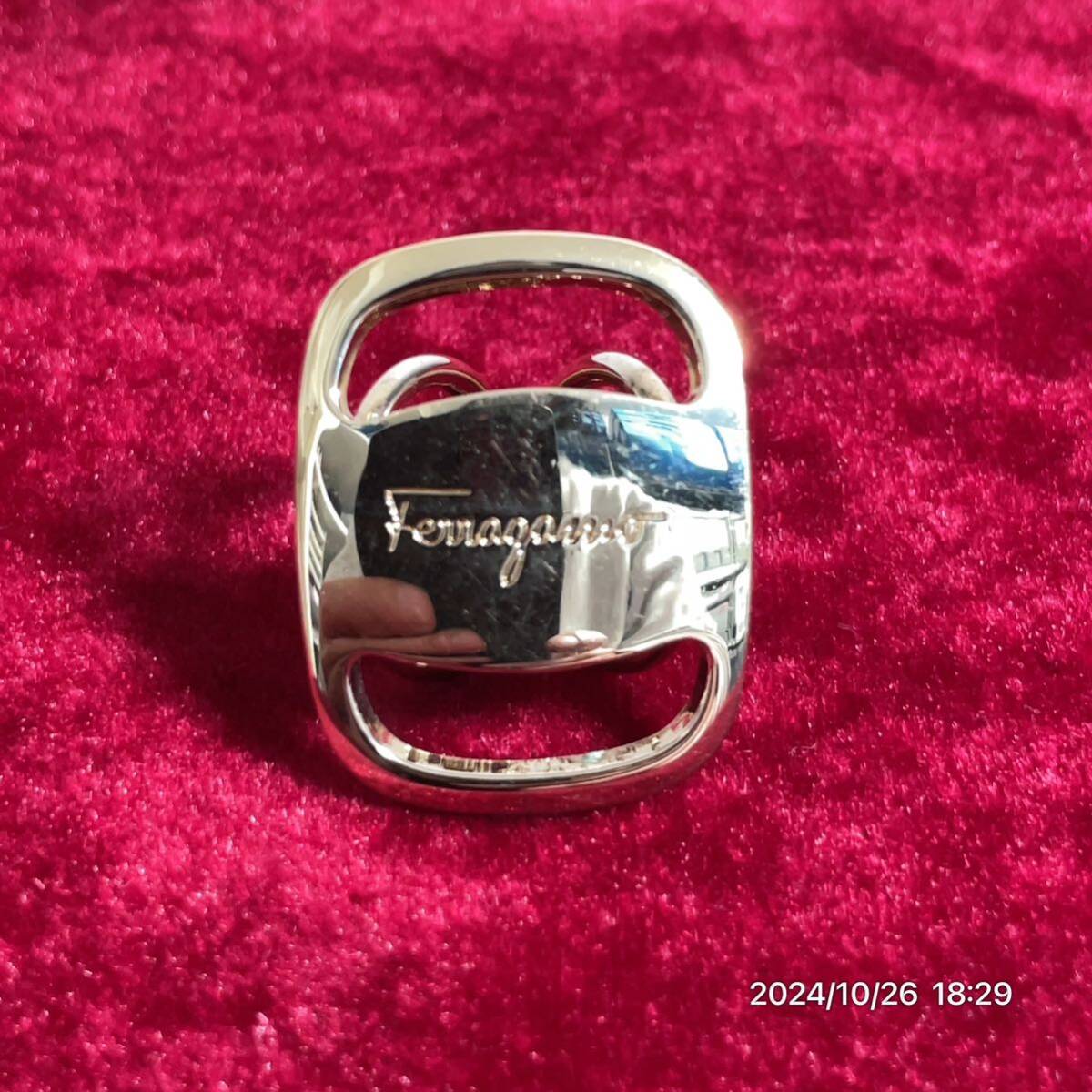 Ferragamo Salvatore Ferragamo бренд Logo Gold цвет шарф кольцо аксессуары 