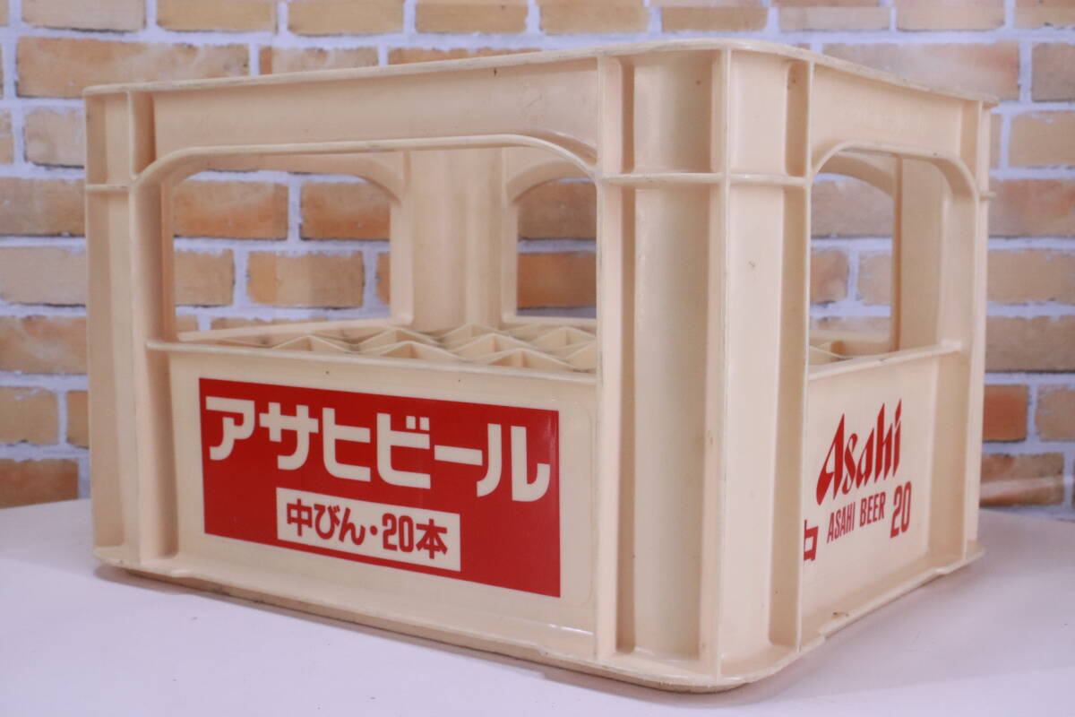 美品 ビールケース 3個 小瓶アサヒビール 昭和レトロ コンテナ ボックス Yahoo!オークション - レトロ ビールケース アサヒビール