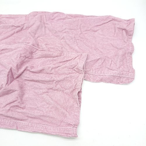 * ⊇ green label relaxing waist rubber cotton mixing strut pants size 40 pink series lady's E