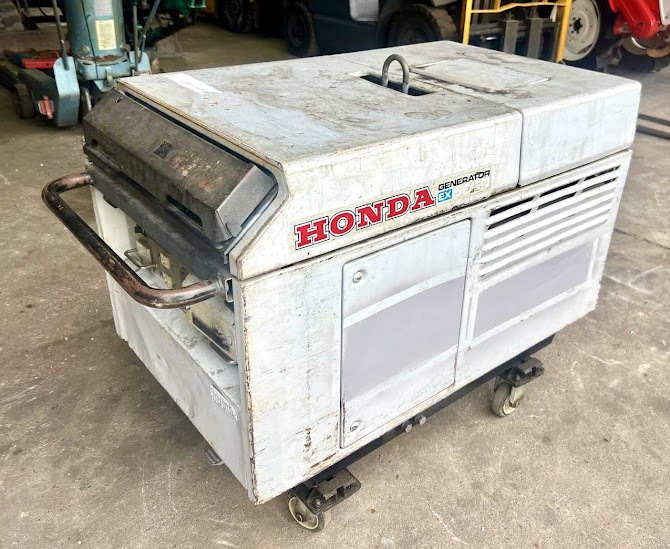 最低価格の 中古☆HONDA EX5000☆発電機☆引き取り限定☆愛知県江南市☆ 発電機