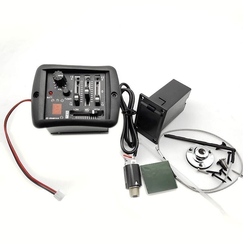 LRM4425* акустическая гитара предусилитель eq эквалайзер piezo тюнер pick up вилка гитара гитара аксессуары 