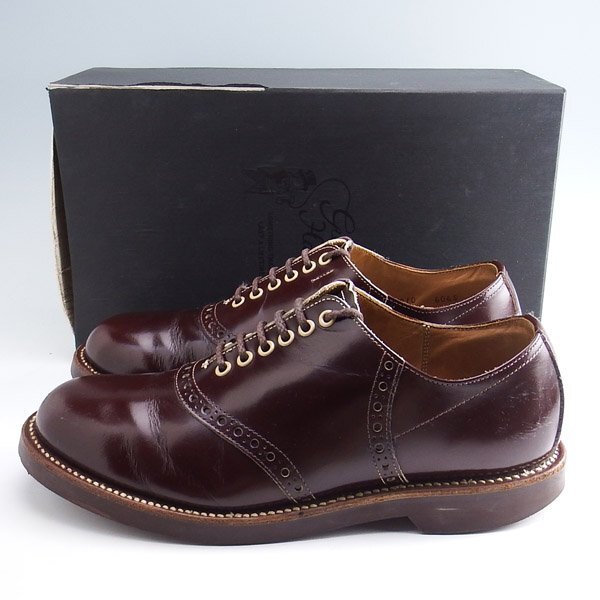 リーガル サドルシューズ ブラウン ×ダークブラウン 26cm REGAL リーガル 09BR サドルシューズ ダークブラウン 24 状態良