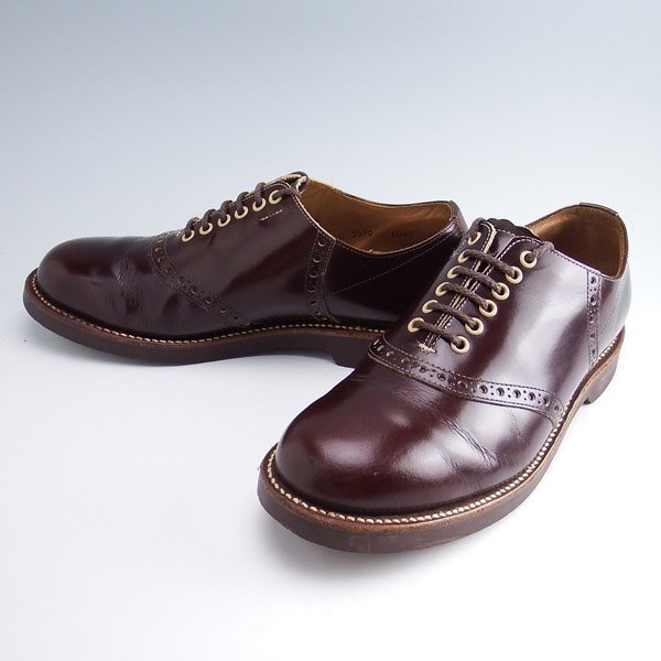 リーガル サドルシューズ ブラウン ×ダークブラウン 26cm REGAL リーガル 09BR サドルシューズ ダークブラウン 24 状態良