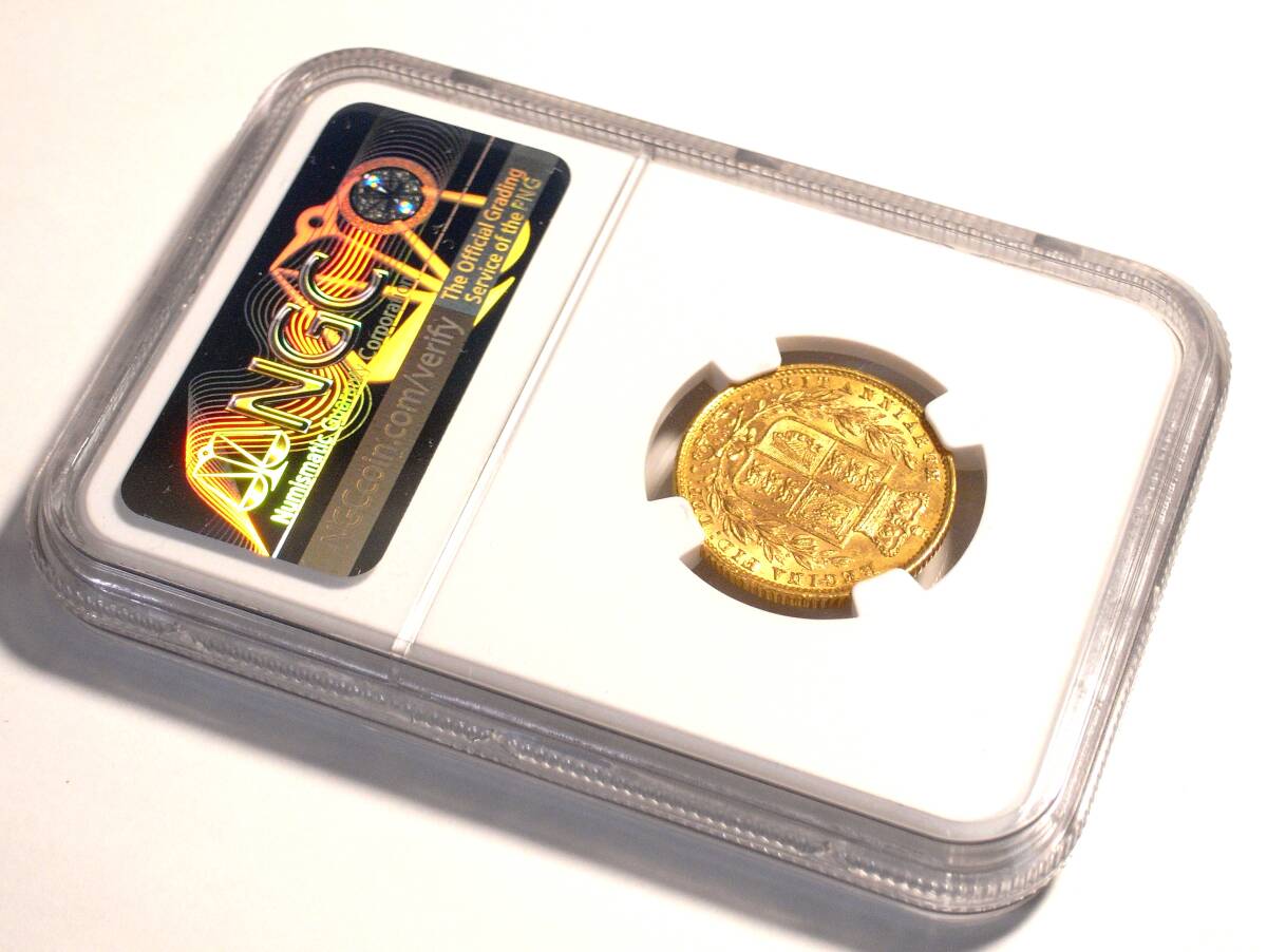 1871 イギリス 1ソブリン金貨 ヤングビクトリア女王 NGC MS61 1871 イギリス 1ソブリン金貨 ヤングビクトリア女王 NGC MS61