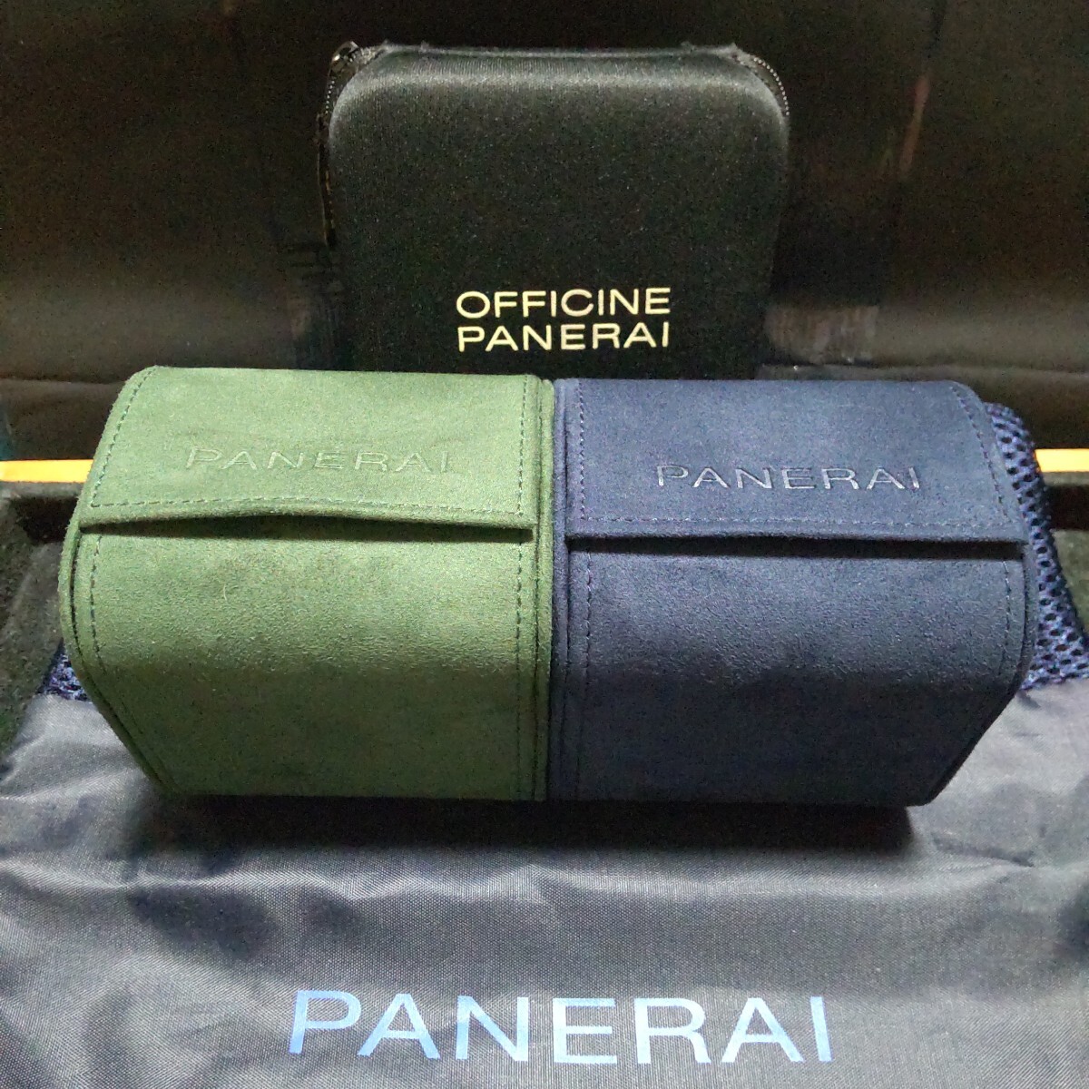 OFFICINE PANERAI 黒 緑 紺 オフィチーネ パネライ 携帯 ソフト OFFICINE PANERAI 黒 緑 紺 オフィチーネ パネライ 携帯 ソフト
