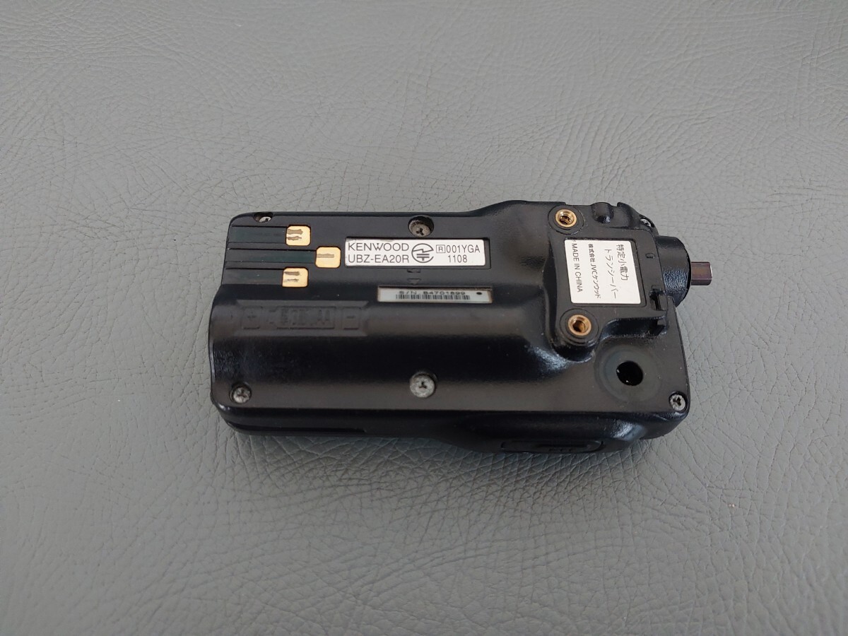 管⑩ ケンウッド/KENWOOD トランシーバー DEMITOSS UBZ-EA20R 管⑩ ケンウッド/KENWOOD トランシーバー DEMITOSS UBZ-EA20R