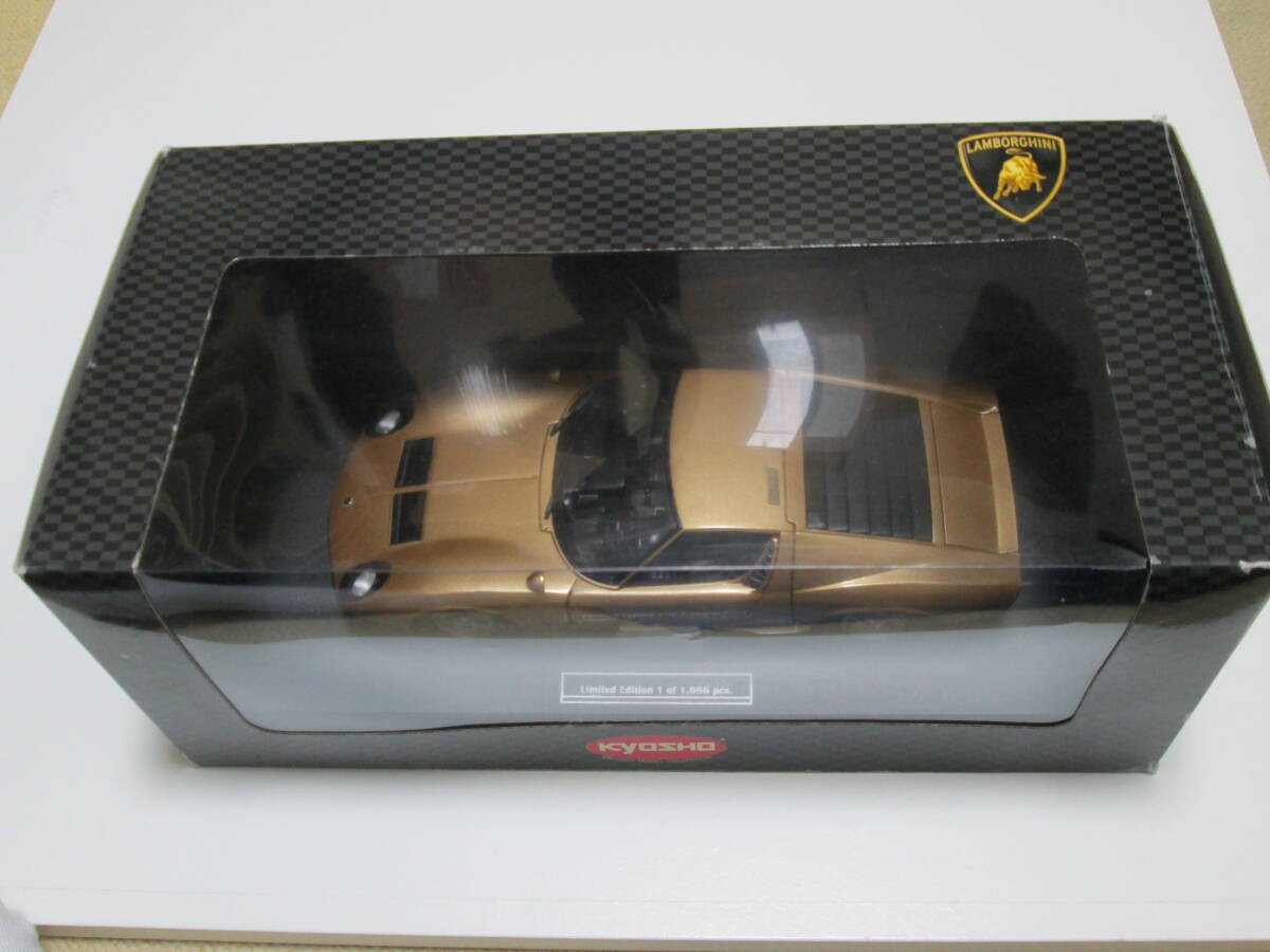 【希少・激レア・入手困難】KYOSHO 京商 1/18 Lamborghini Miura ランボルギーニ ミウラ P400 LIMITED EDITION 限定カラー(ゴールド)