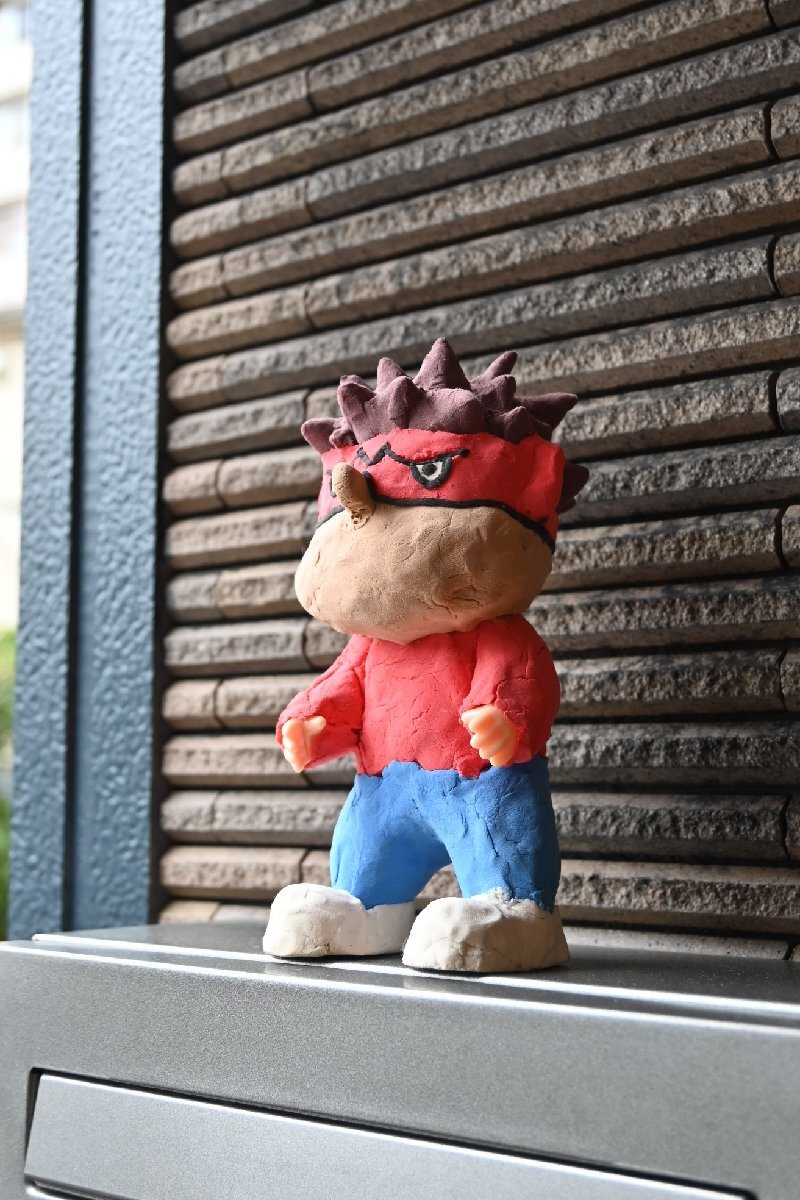 ○秘密結社 鷹の爪 吉田くん　1点ものフィギュア18ｃｍ 古道具のgplus広島2410ｋ