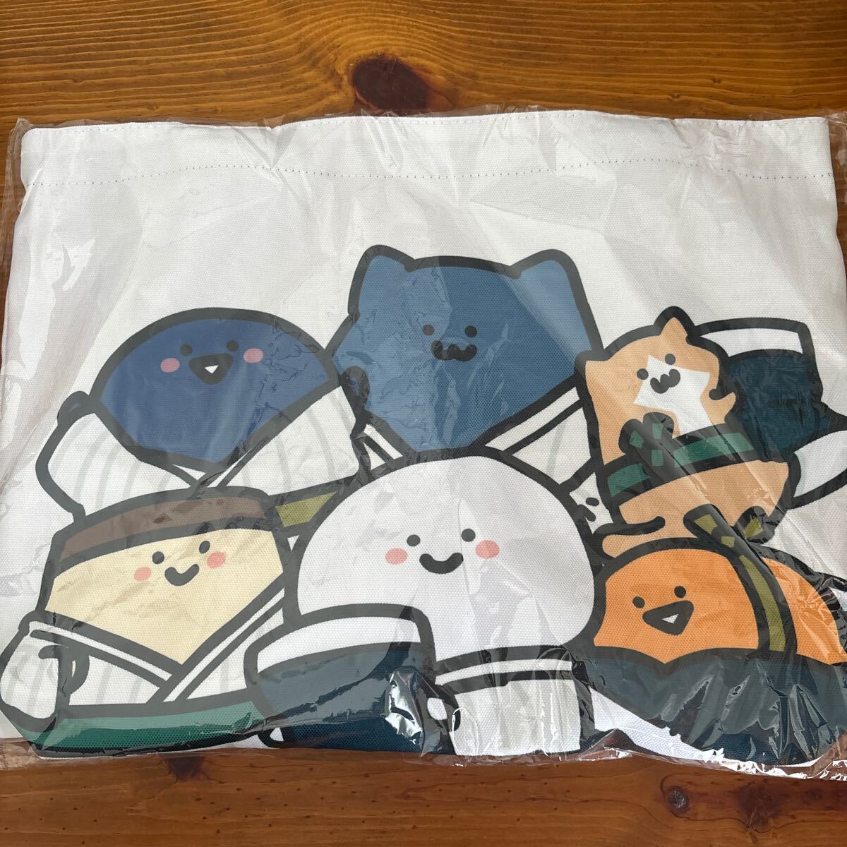 お文具さんといっしょ　トートバッグ　ようこそおぶのゆへ　限定