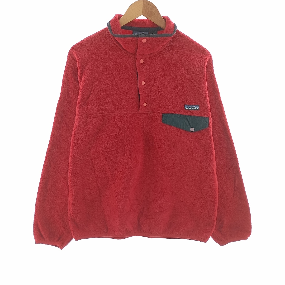 古着 ~00年代 パタゴニア Patagonia SYNCHILLA シンチラ スナップT 25450 ハーフスナップ フリースプルオーバー メンズM相当 /eaa402615