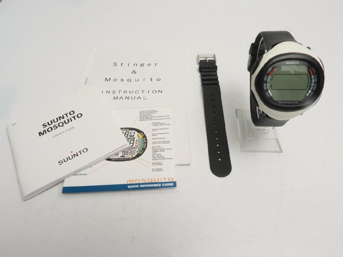 新着 SUUNTO スント MOSQUITO モスキート ダイブコンピュータ ダイブコンピュータ