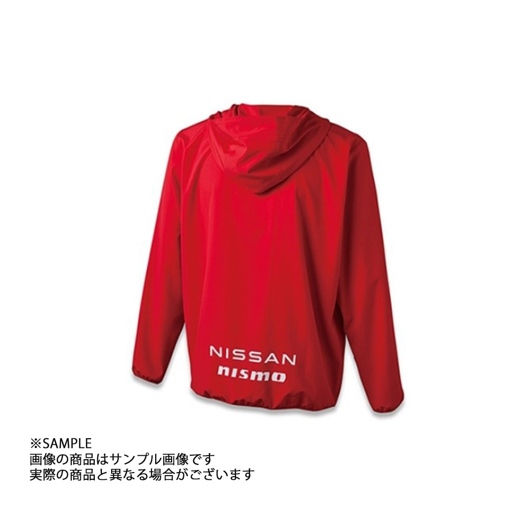 NISMO ニスモ ポケッタブル フーディ ジャケット レッド 赤 3L 数量限定 KWA04-50RR9 (660192612_画像2