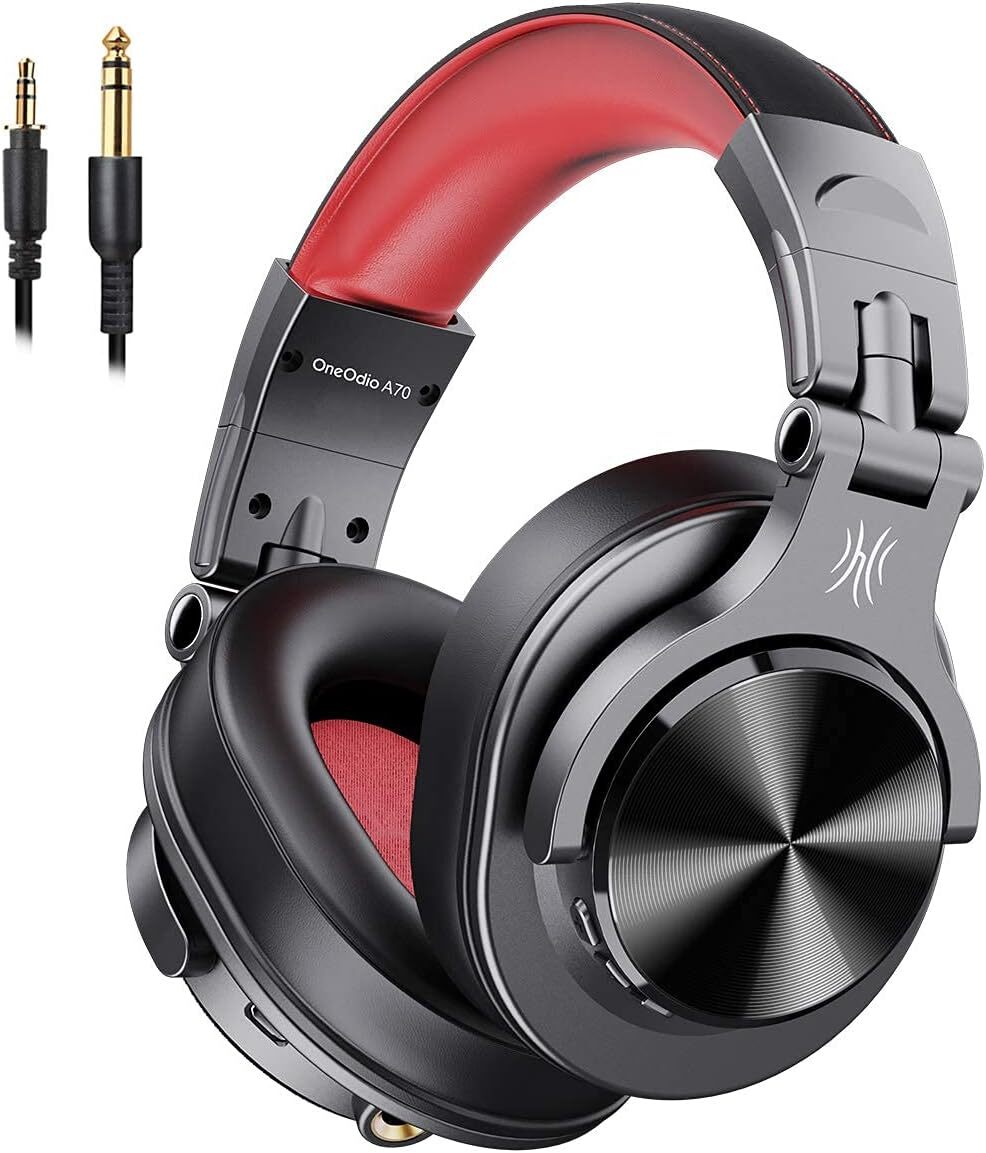 BY74 OneOdio A70 ワイヤレス ヘッドホン 最大72時間再生 bluetoothヘッドホン 有線 無線 両用