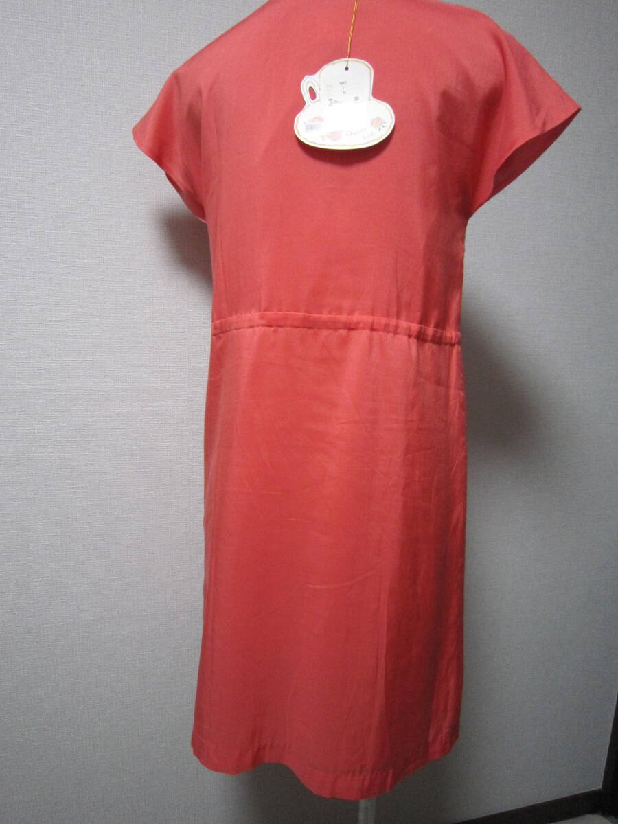 新品未使用 Chesty オレンジ★ビジュー付~ワンピース_画像3