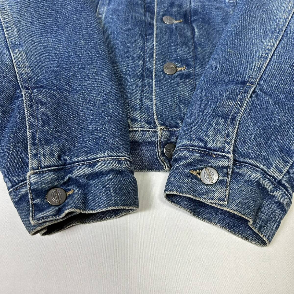 90s Dickies ディッキーズ 裏地キルティング デニムジャケット 90s Dickies ディッキーズ 裏地キルティング デニムジャケット