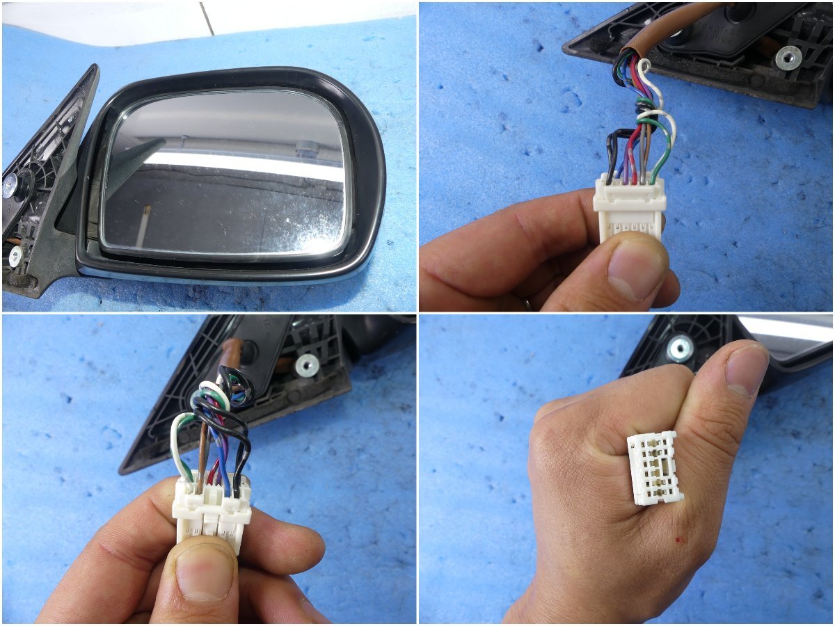A6641 D Subaru Legacy BPH более поздней модели, оригинальные зеркало на двери зеркало заднего вида правый водительское сиденье 32J чёрный черный 9P 9 булавка BP BL