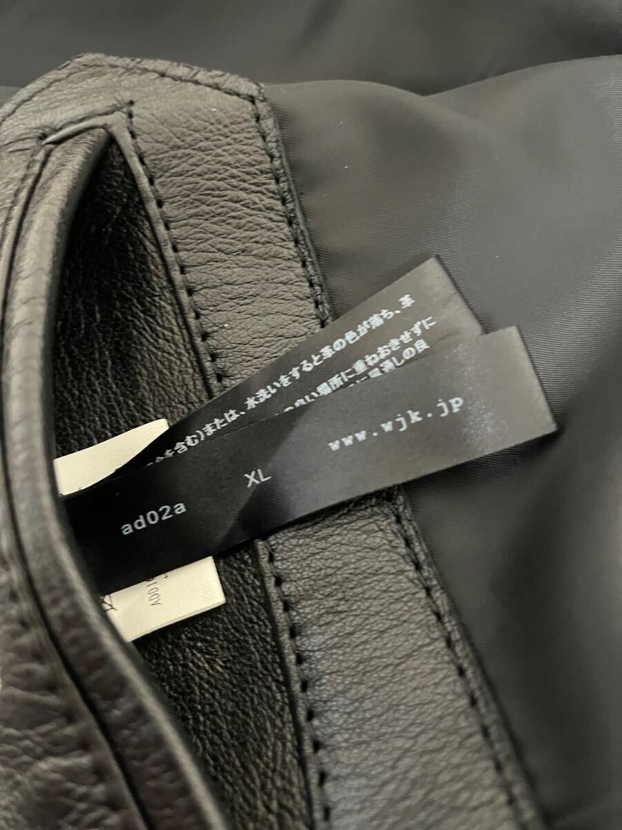 XL 42 ADDICT CLOTHES wjk レザージャケット トラッカー AD-08 ライダース XL 42 ADDICT CLOTHES wjk レザージャケット トラッカー AD-08 ライダース