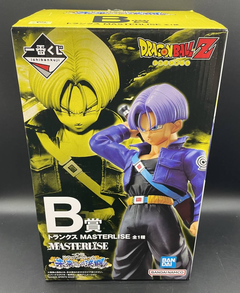 ★【同梱不可】中古品 一番くじ ドラゴンボール 未来への決闘 B賞 トランクス MASTERLISE フィギュア