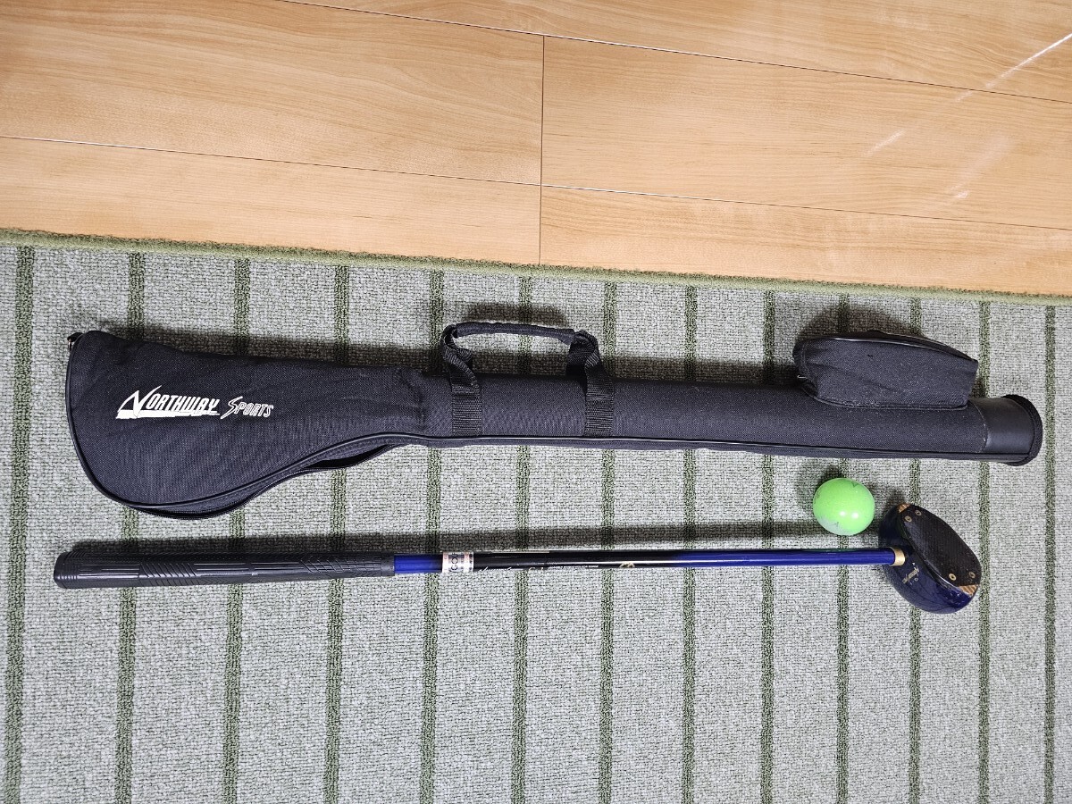 ②パークゴルフクラブ NORTHWAY SPORTS G-1 約83cm ボール1個付