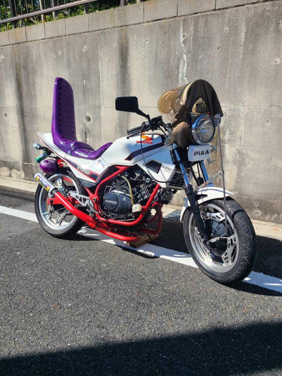 VT250F 初期型 MC08 実働車 自賠付 VT250 VTZ250 VT250F 初期型 MC08 実働車 自賠付 VT250 VTZ250