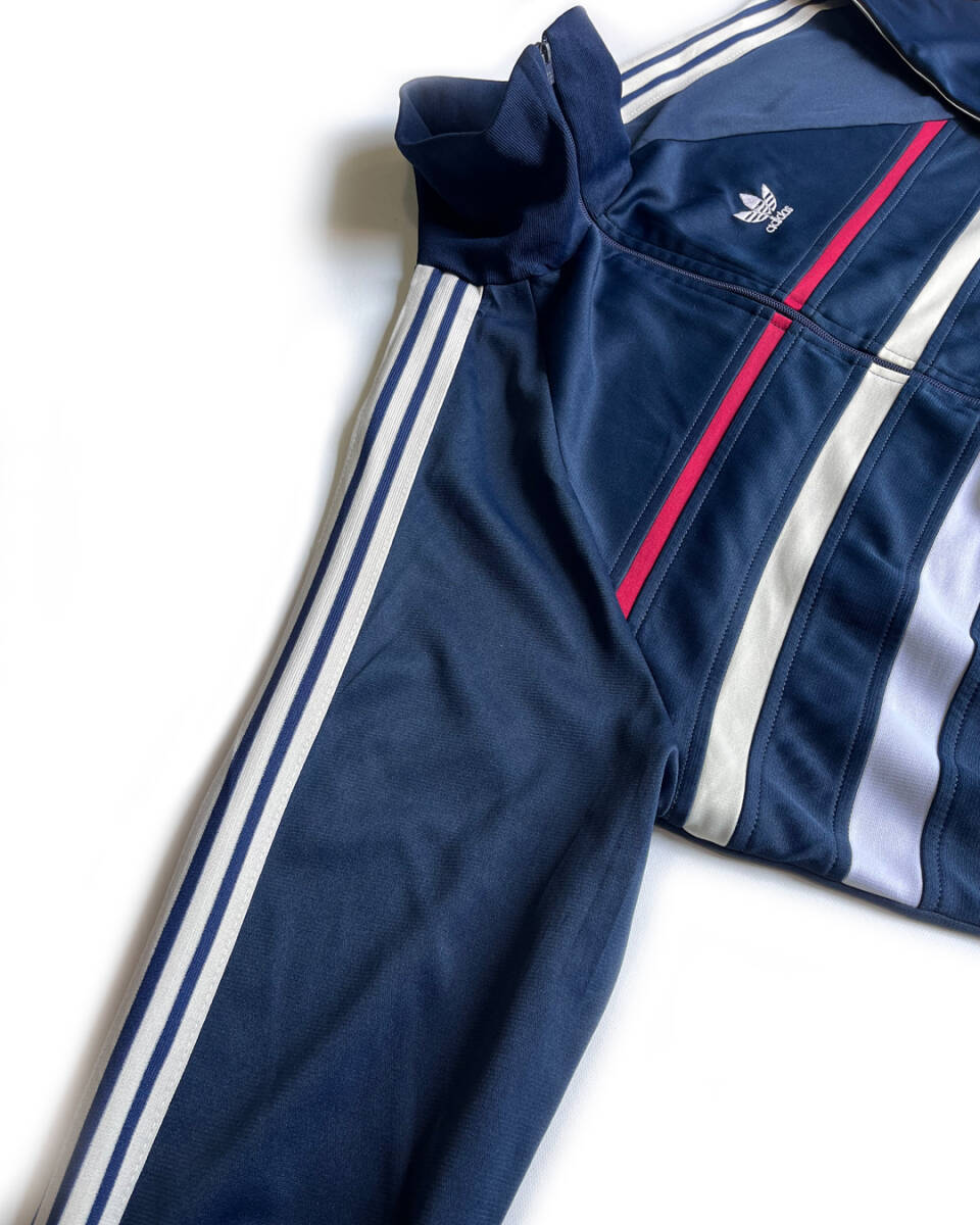 10780円 フランス製 □ 70's adidas ハイネック トラック 10780円 フランス製 □ 70's adidas ハイネック トラック