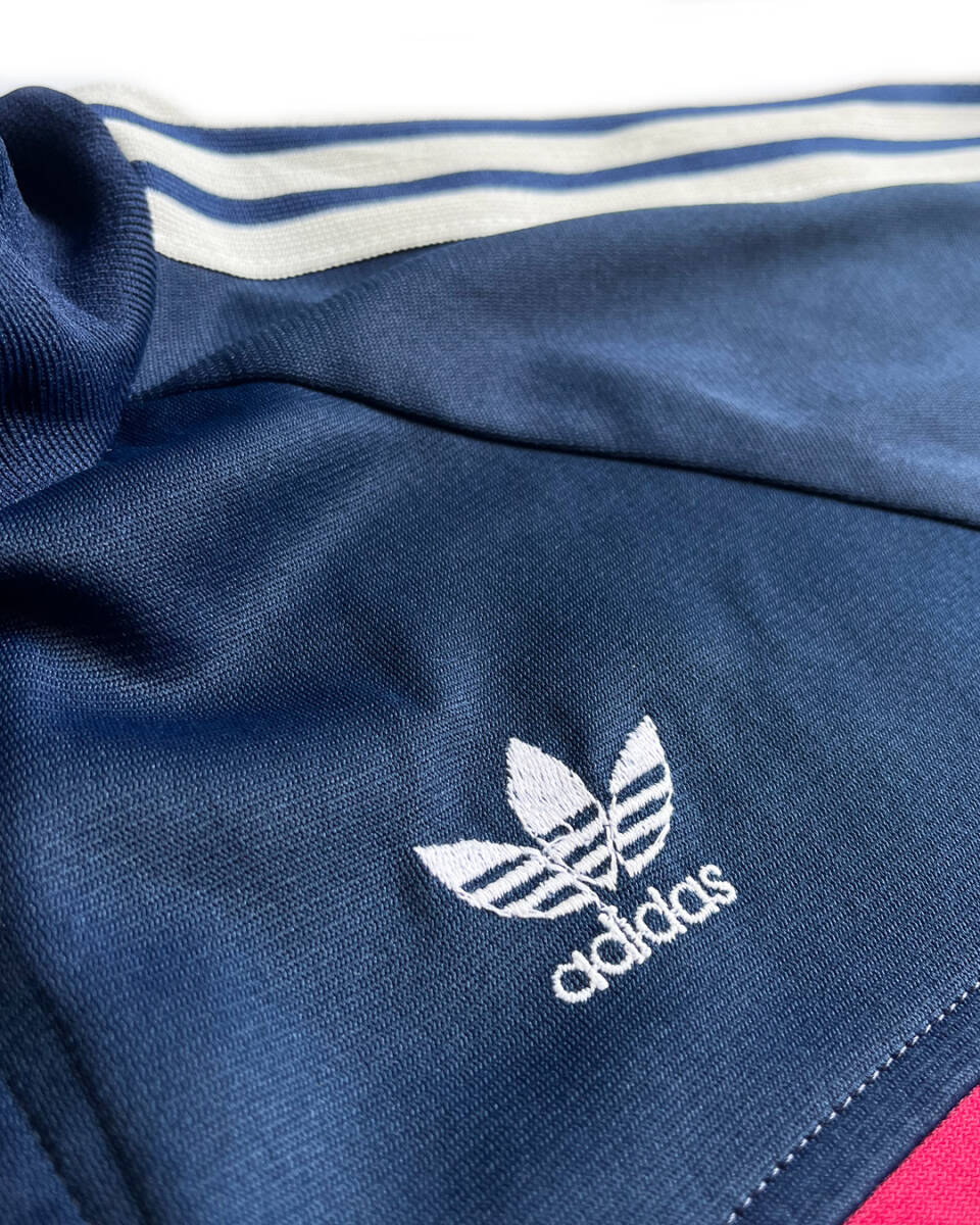 10780円 フランス製 □ 70's adidas ハイネック トラック 10780円 フランス製 □ 70's adidas ハイネック トラック