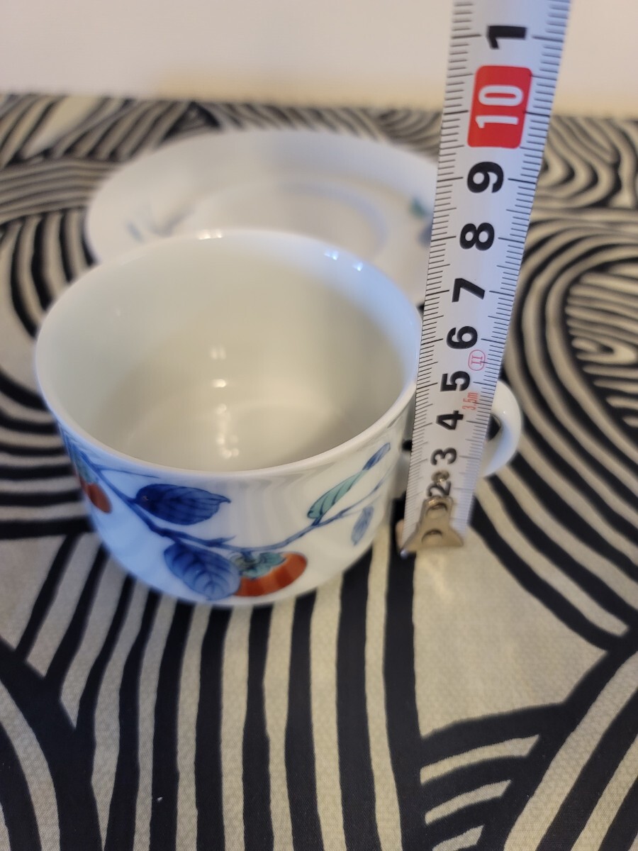 ノリタケ日本の食器シリーズのNoritake 柿右衛門写 柿柄 カップ
