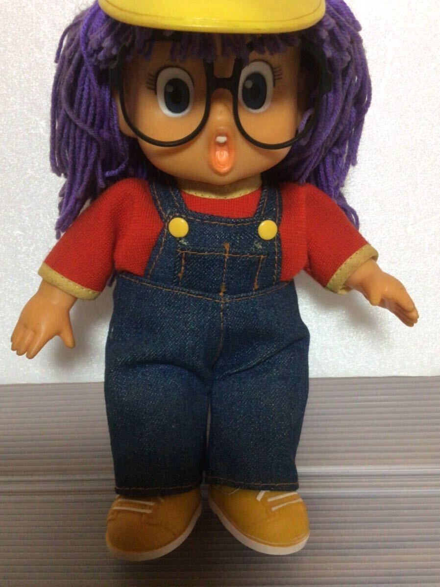 □当時物 ポピー Dr.スランプ アラレちゃん 猫耳 ソフビ □当時物 ポピー Dr.スランプ アラレちゃん 猫耳 ソフビ