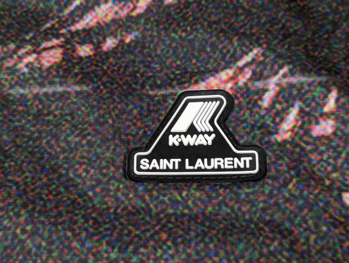 海外限定 新品 Saint Laurent サンローラン K-WAY ナイロン 海外限定 新品 Saint Laurent サンローラン K-WAY ナイロン
