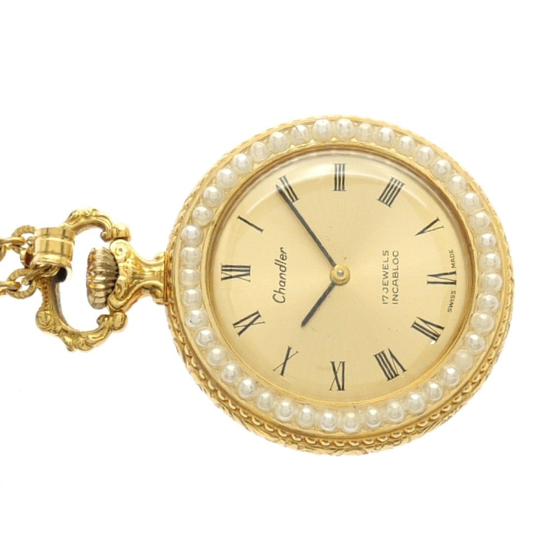 チャンドラー　腕時計　薔薇　レディース HA-7078| チャンドラー 薔薇 バングルウオッチ 2針 クォーツ