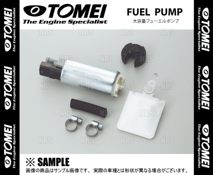 TOMEI 東名パワード フューエルポンプ (255L/h インタンクタイプ) ランサーエボリューション4～6 CN9A/CP9A 4G63 (183014