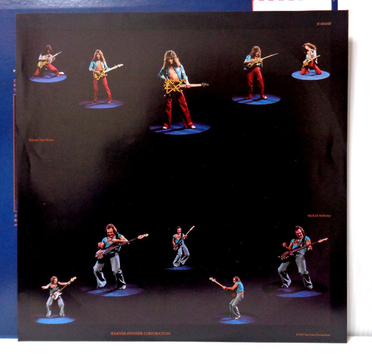 C2/L706/VAH HALEN/II/ с лентой записано в Японии LP/ легенда. .. машина 