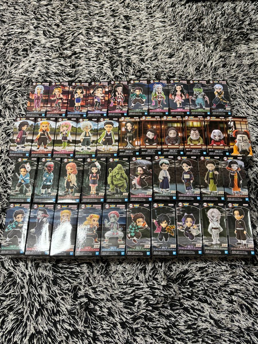 鬼滅の刃ワールドコレクタブルフィギュア色々41個セット ワーコレ