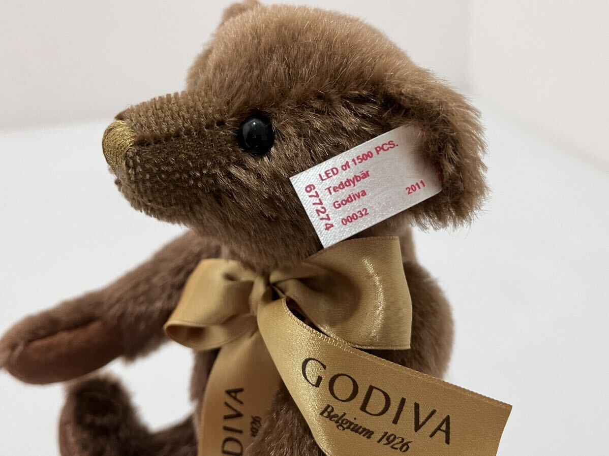 D(1002s5) Steiff シュタイフ×GODIVA コラボ テディベア 2011年 D(1002s5) Steiff シュタイフ×GODIVA コラボ テディベア 2011年