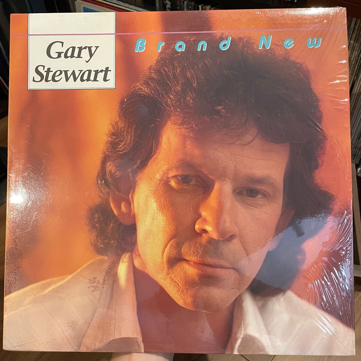 【US盤Org.】Gary Stewart Brand New (1988) Hightone Records HT8014 Warren Haynes参加 シュリンク美品 カントリーロック_画像1