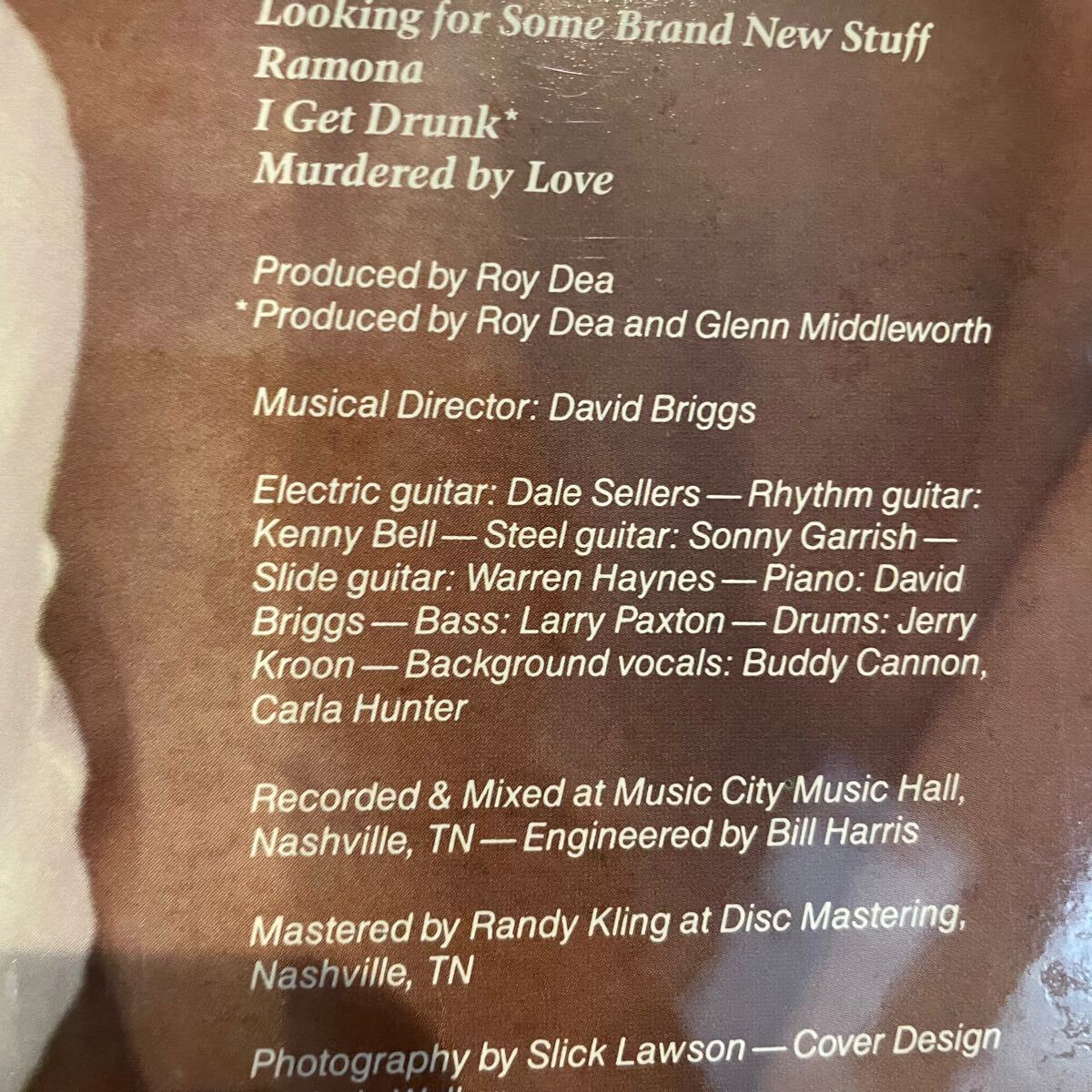 【US盤Org.】Gary Stewart Brand New (1988) Hightone Records HT8014 Warren Haynes参加 シュリンク美品 カントリーロック_画像3