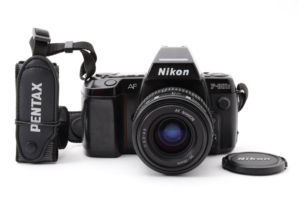 ★実用品★ ニコン NIKON F-801s + AF NIKKOR 35-70mm F3.3-4.5 #0801 #100748 #0804