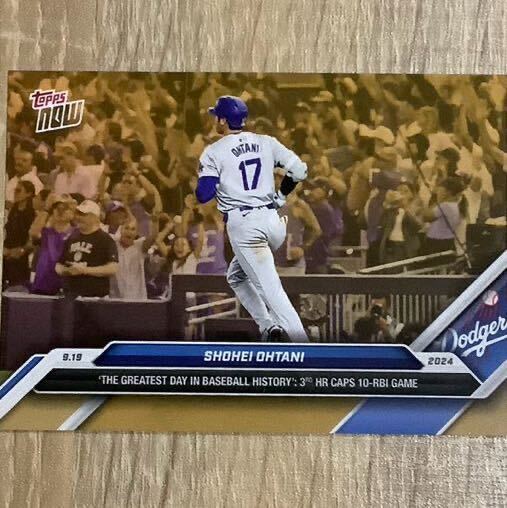予約商品】大谷 翔平 50/50達成記念 Topps Now 2024 Road To 予約商品】大谷 翔平 50/50達成記念 Topps Now 2024 Road To