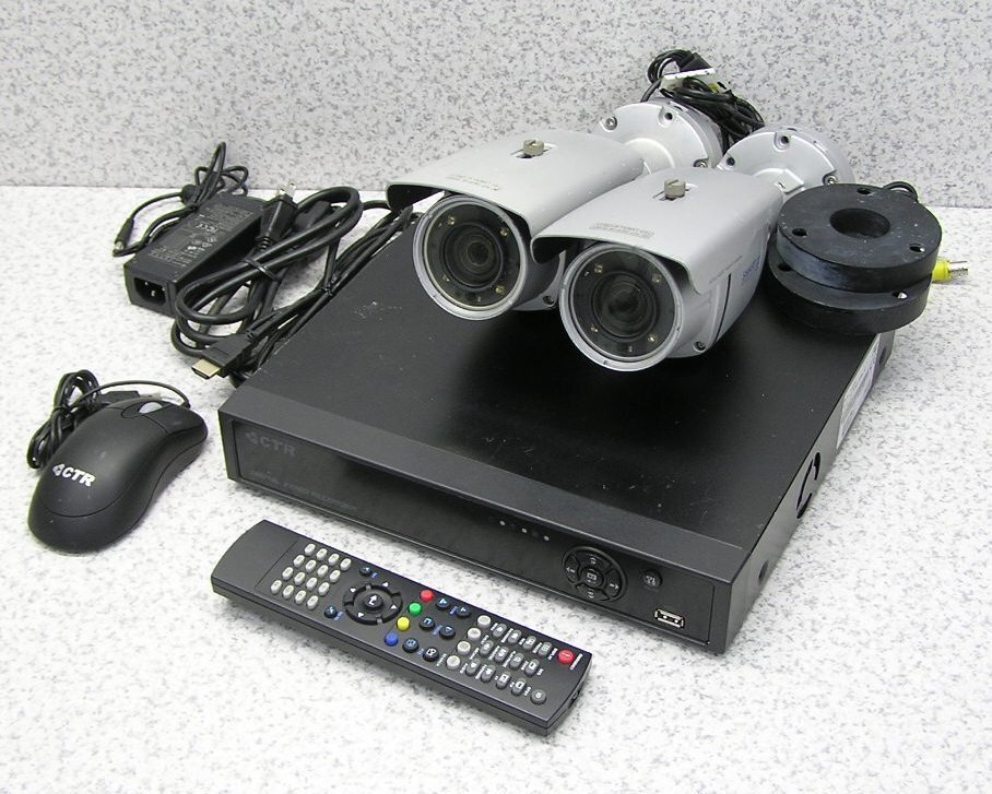 Yahoo!オークション - 防犯カメラセット CTR 4ch/2TB デジタル Yahoo!オークション - 防犯カメラセット CTR 4ch/2TB デジタル