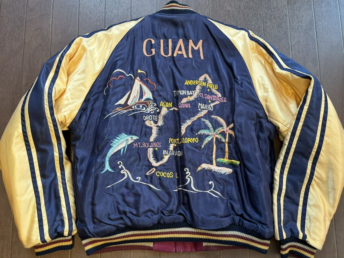 ずっと気になってた テーラー東洋 グアム GUAM 刺繍スカジャン ずっと気になってた テーラー東洋 グアム GUAM 刺繍スカジャン