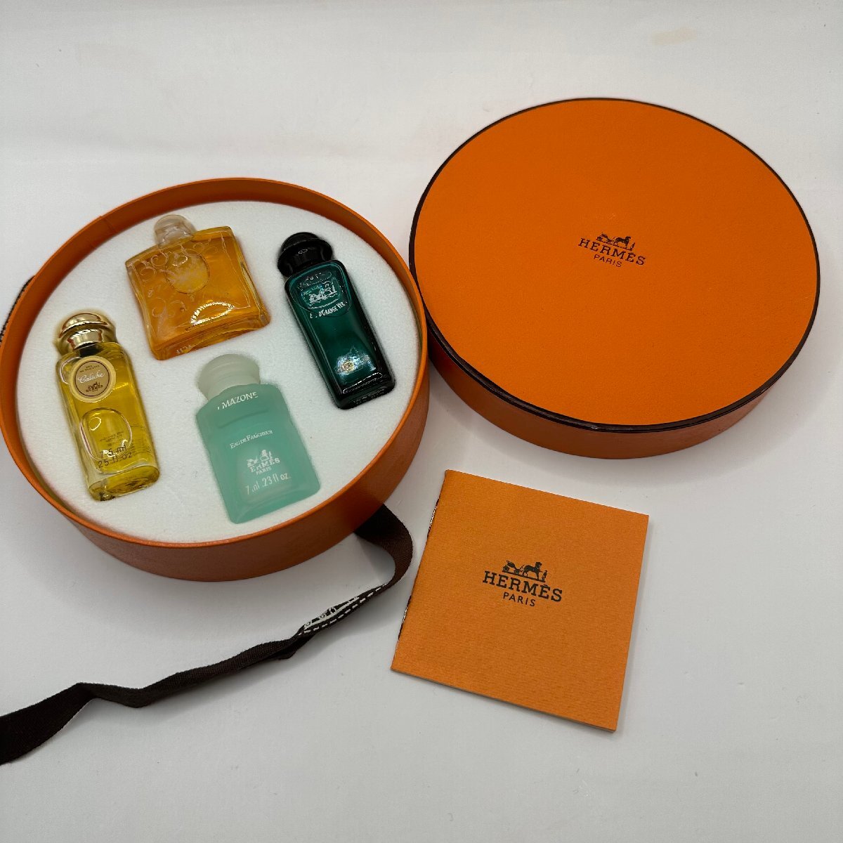 q2347 HERMES エルメス ディスカバリーセット オードトワレ／オードフレーシュ／オーデコロン フランス製