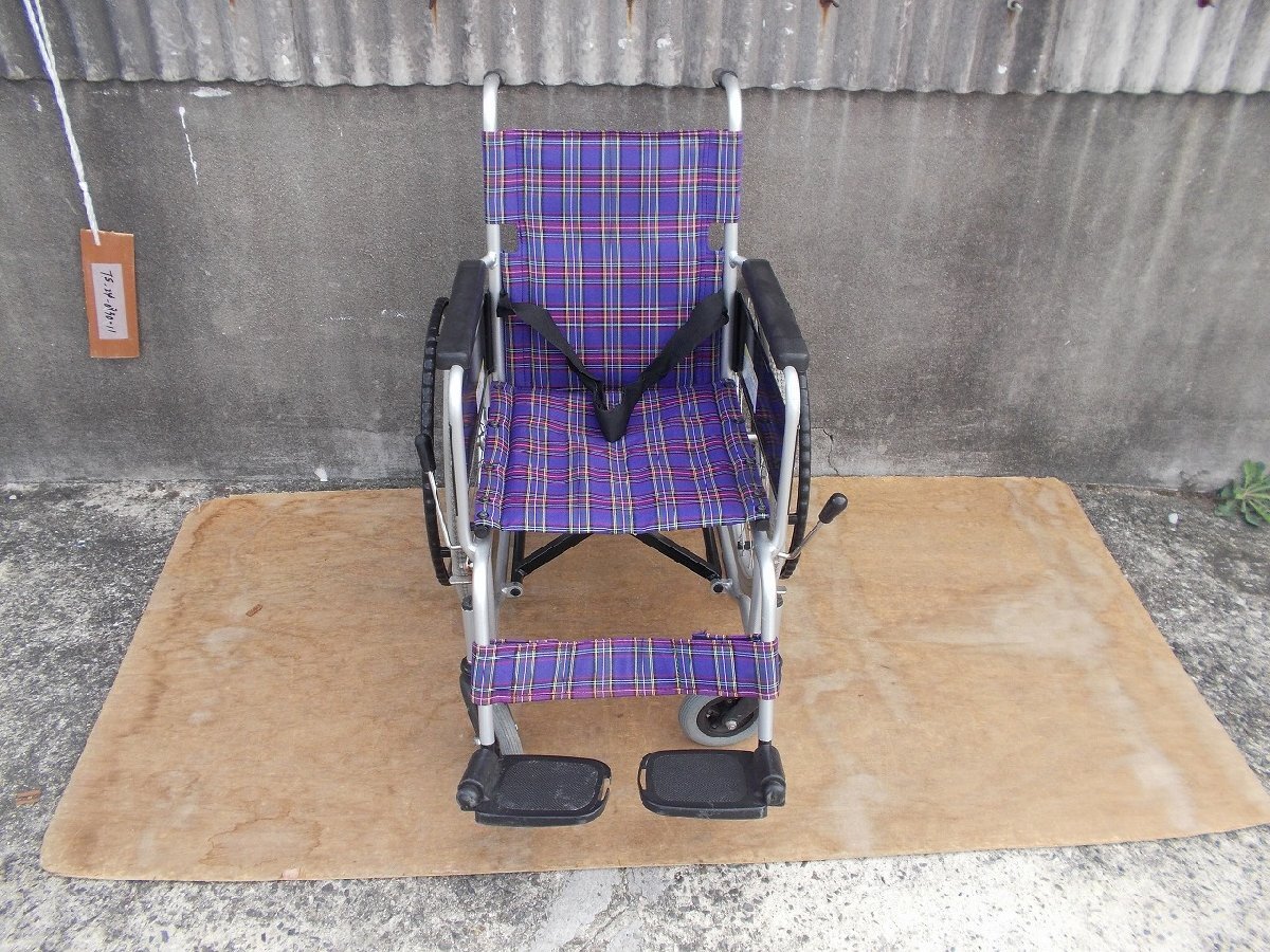 TS-24-0930-11　カワムラ 自走用車イス KAJ102SB-40（一部地域を除き送料無料）