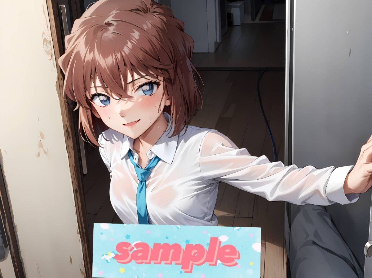 Yahoo!オークション - 5枚 灰原哀 1 名探偵コナン アニメ