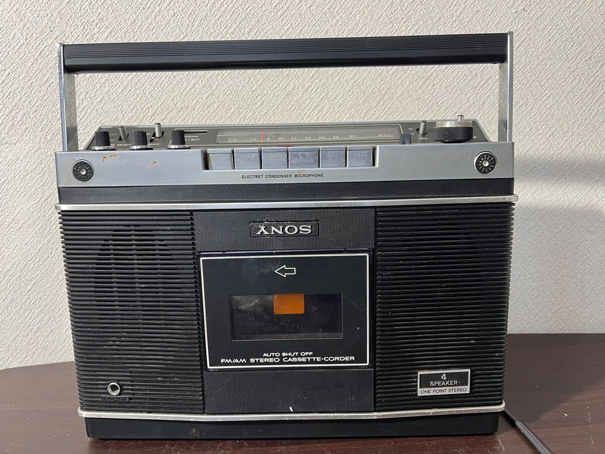 Винтаж SONY CF-2580 高級ステレオラジカセ (1974年製￥54.800) 昭和の