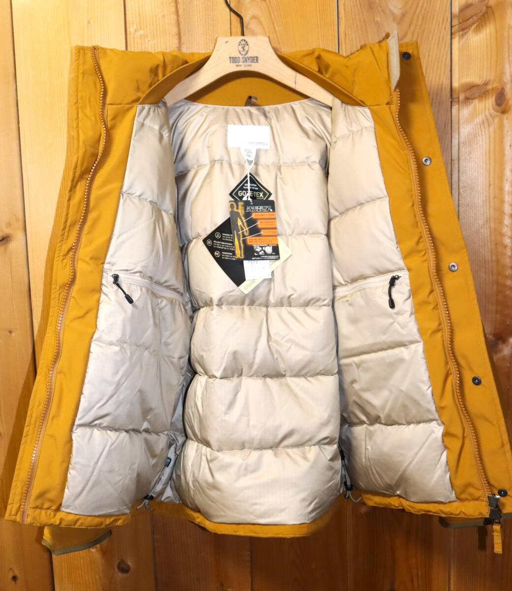 送料無料 特価即決【未使用】 nanamica GORE-TEX Short Down 送料無料 特価即決【未使用】 nanamica GORE-TEX Short Down