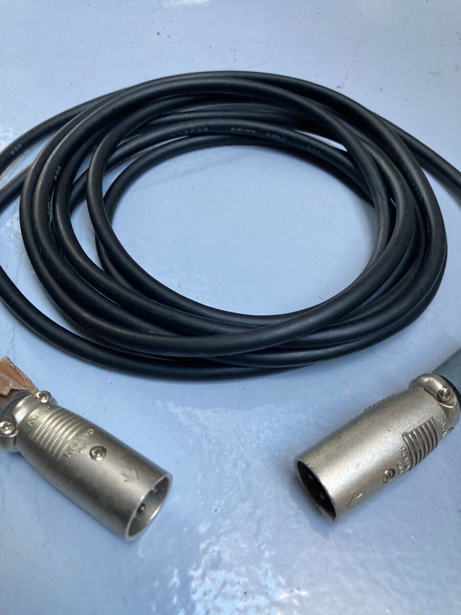 ⑦ professional Cannon Canon 12C ( male ) - Cannon Canon 12C ( male ) Canon conversion cable PA broadcast XLR