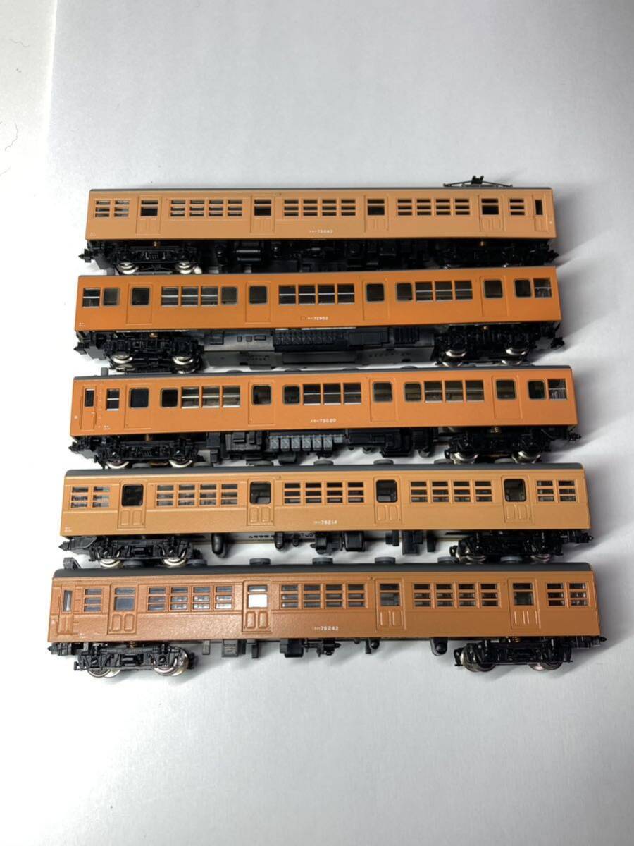 TOMIX 92067 他 72形 73形電車 加工品 淀川電車区 片町線 4 TOMIX 92067 他 72形 73形電車 加工品 淀川電車区 片町線 4