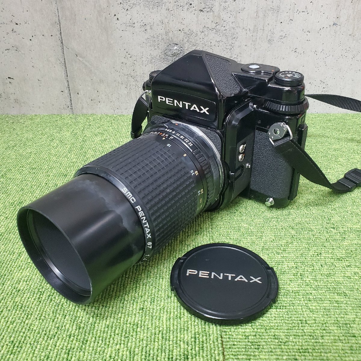 PENTAX/ペンタックス pentax 67 ボディ 後期 6x7 バケペン 中判